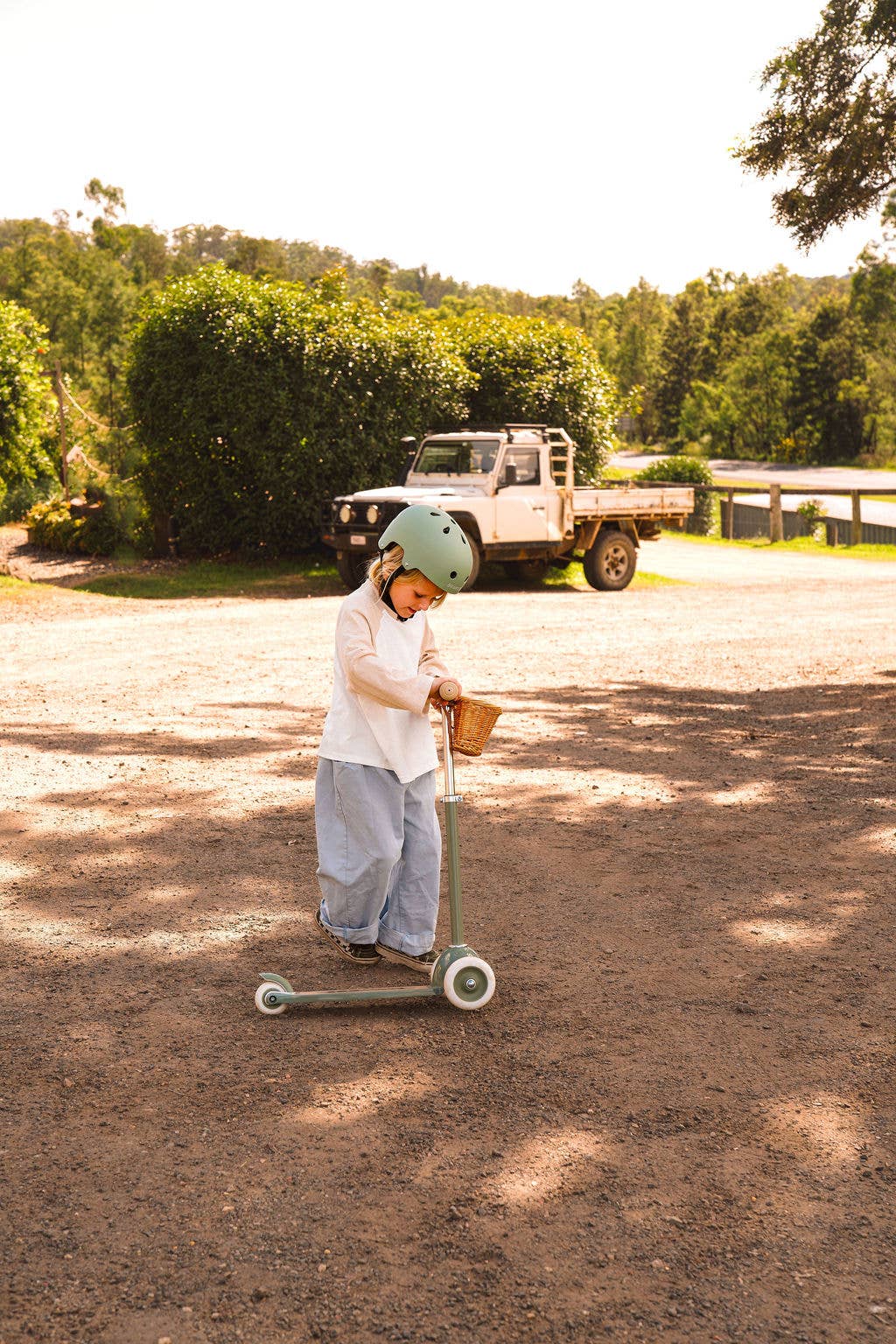 Banwood Vintage 3-Wheel Scooter - Forest