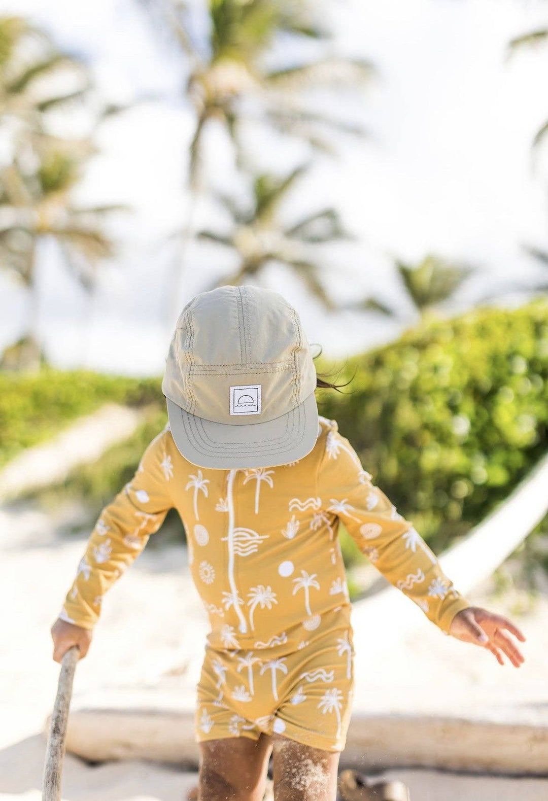 Hey August Five-Panel Cap - Sage
