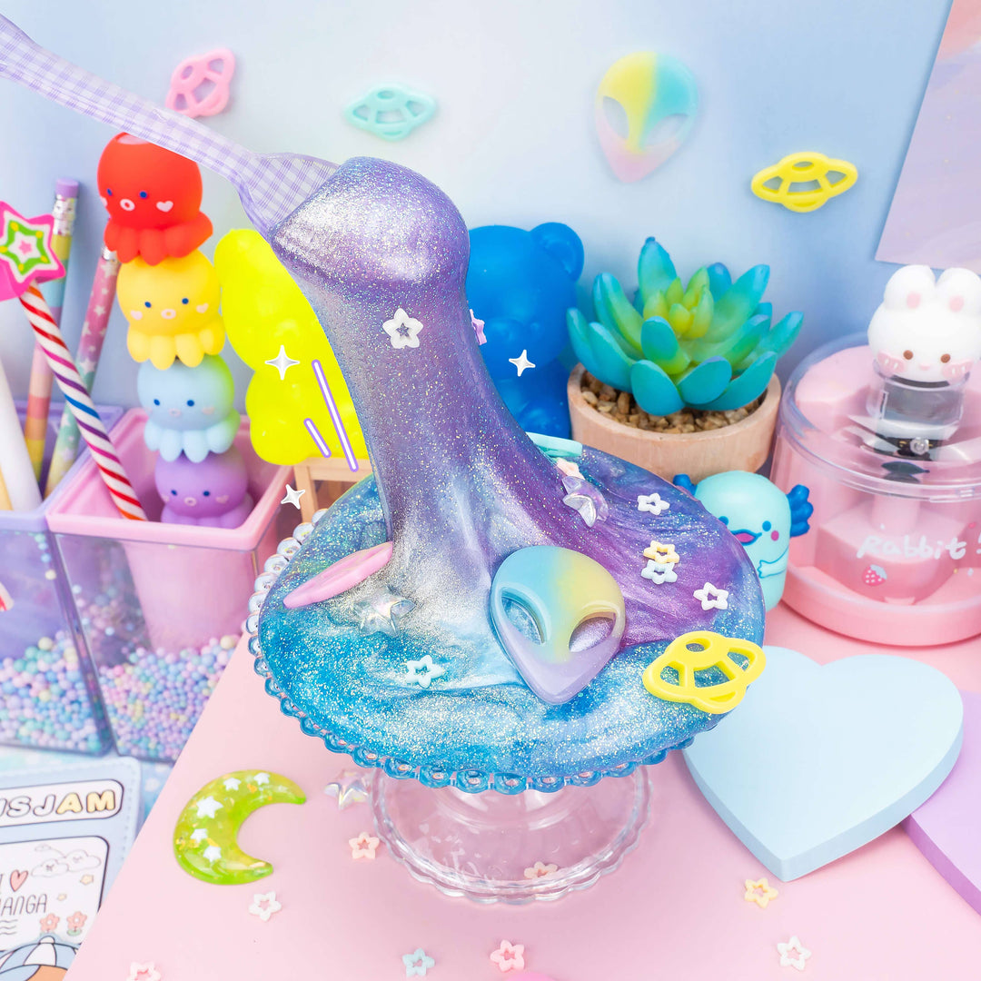 Kawaii Slime Outta This World Metallic Slime