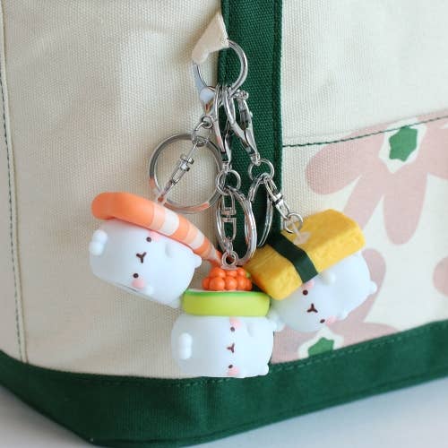 Molang Figure Keyring Bag Charms– Random Design