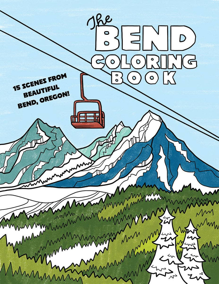 Michele Michael Art The Bend Coloring Book