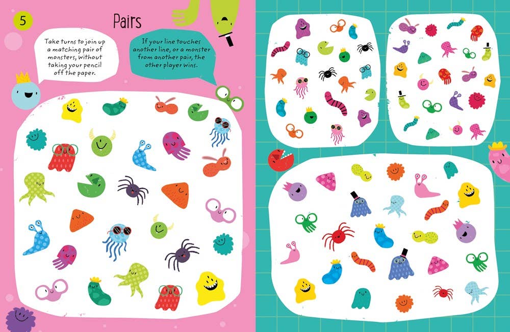Travel Pencil And Paper Games : Usborne