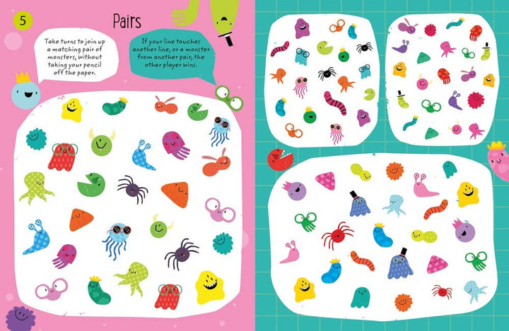 Travel Pencil And Paper Games : Usborne