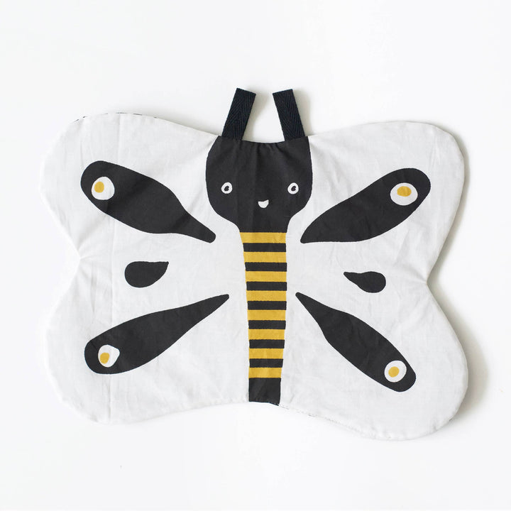 Wee Gallery Butterfly Crinkle - Organic Fabric Baby Crinkle Paper Toy
