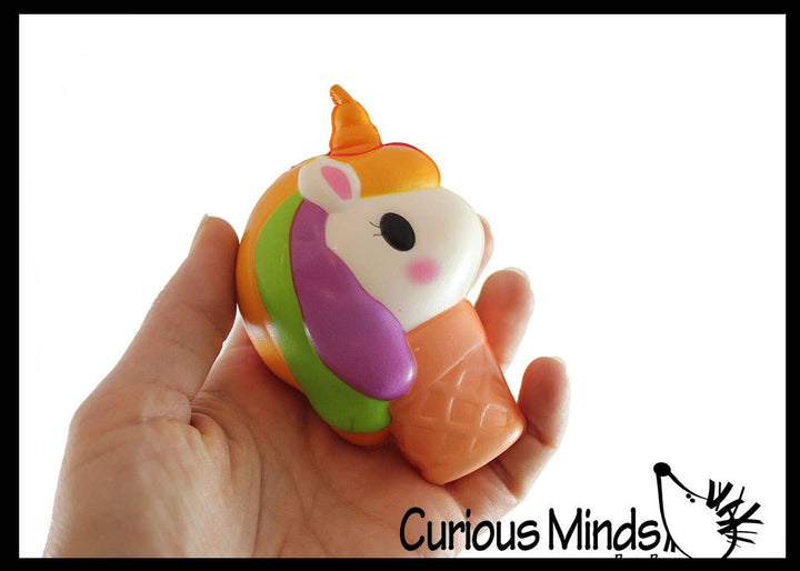 Curious Minds Toys Unicorn Ice Cream Cone Squishy