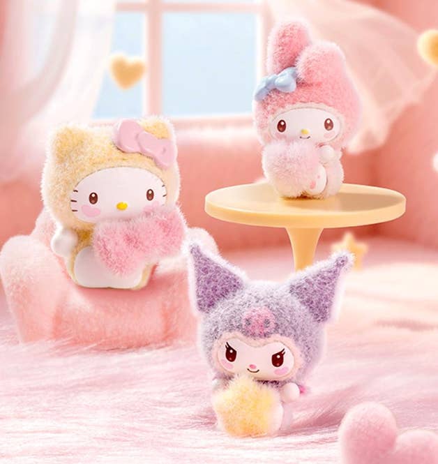 Sanrio Fuzzy Heart Costume Mini Figure Blind Box