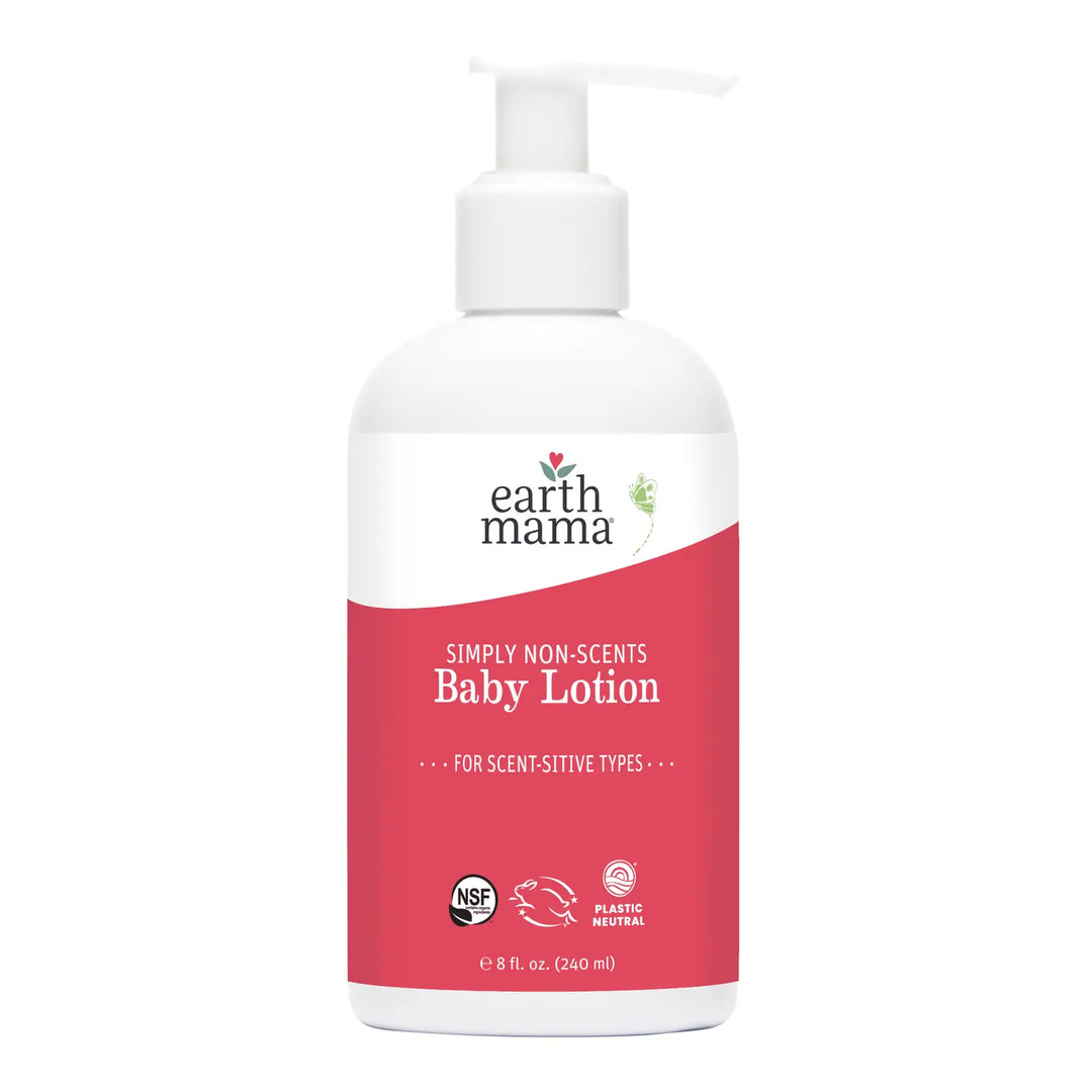 Earth Mama Simply Non-Scents Baby Lotion 8oz