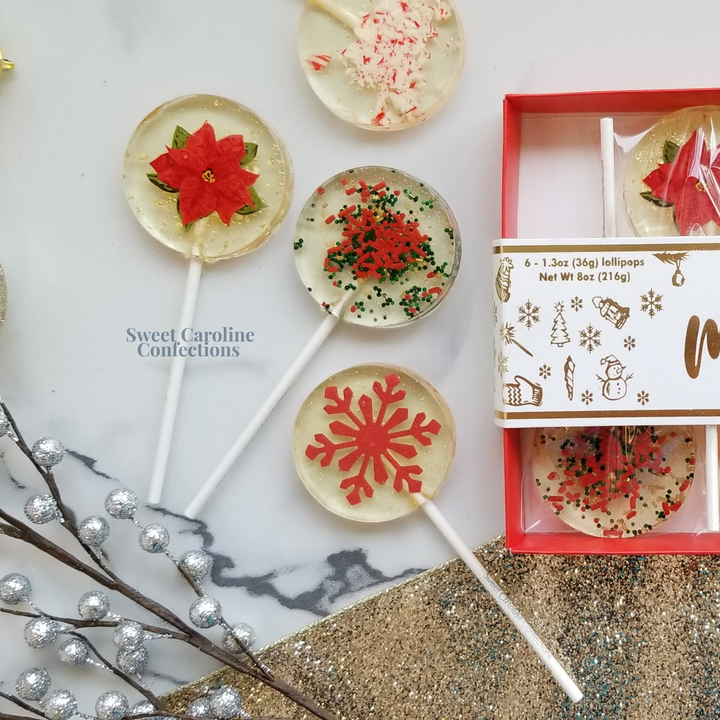 Sweet Caroline Christmas Lollipop Box