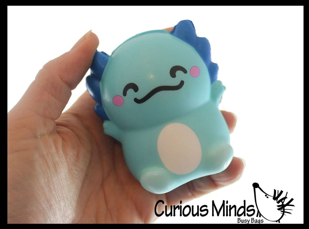 Curious Minds Toys Axolotl Slow Rise Squishy Toys