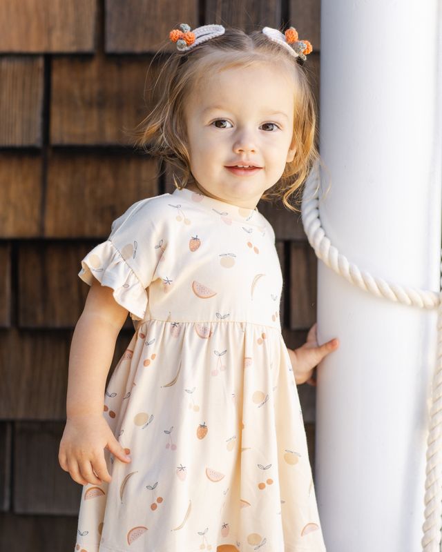 Rylee + Cru Babydoll Dress - Fruit