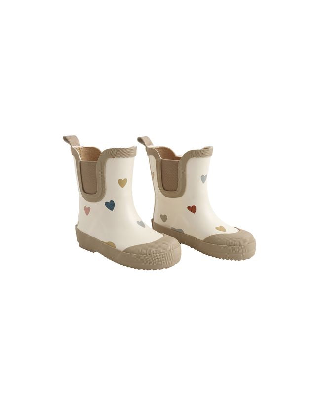 Quincy Mae Rain Boots - Confetti Hearts