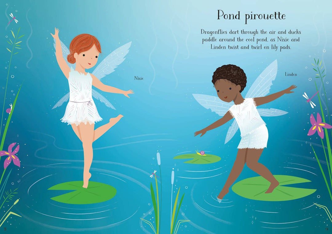 Usborne Little Sticker Dolly Dressing Ballet Fairies