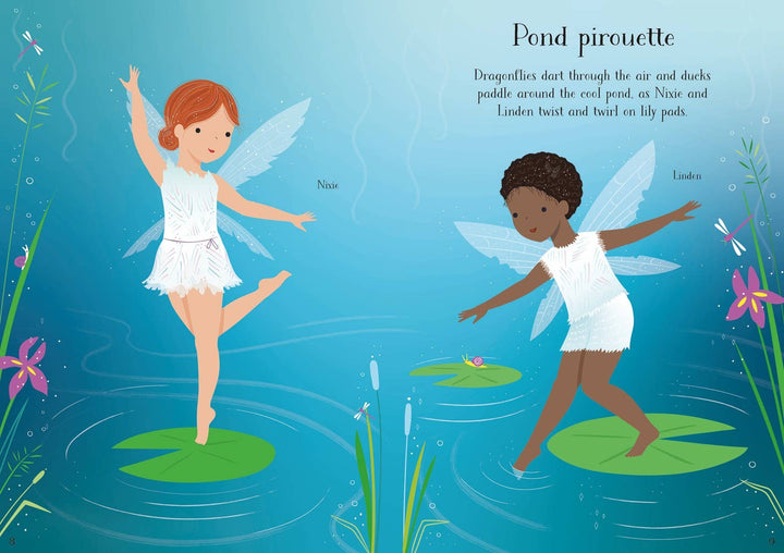 Usborne Little Sticker Dolly Dressing Ballet Fairies