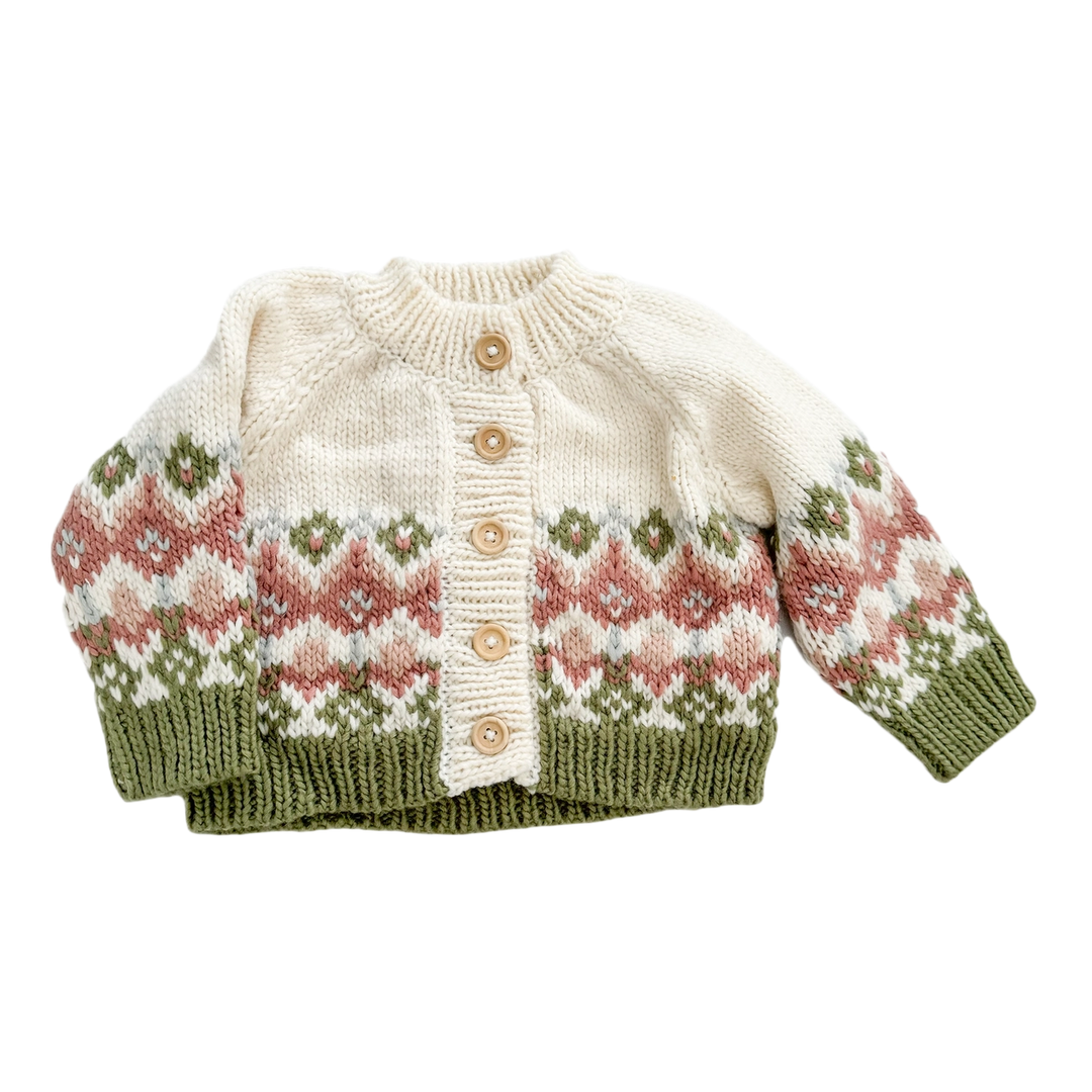 Blueberry Hill Faire Isle Sweater - Pastel