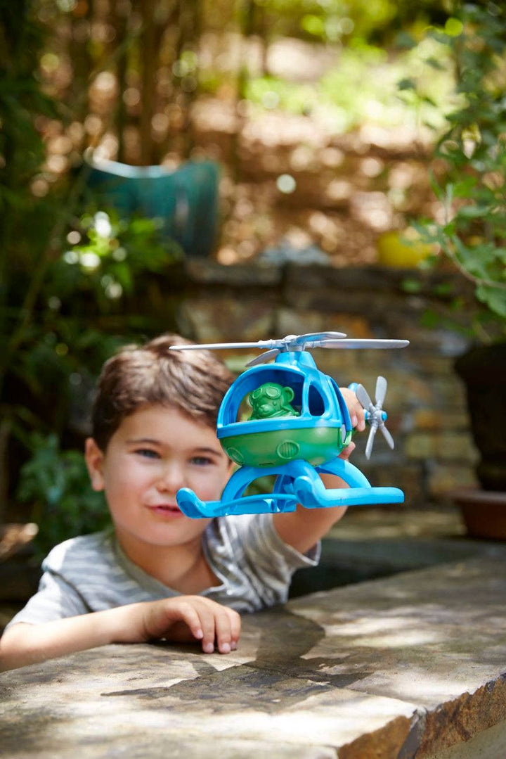 Green Toys Helicopter - Blue