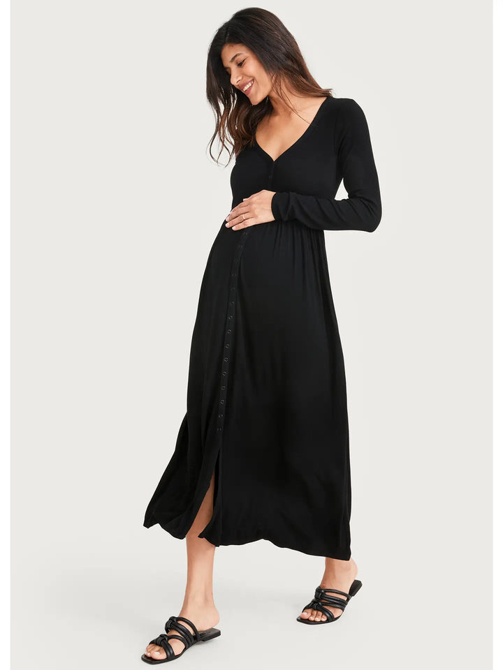 HATCH Collection Softest Rib Nursing Dress