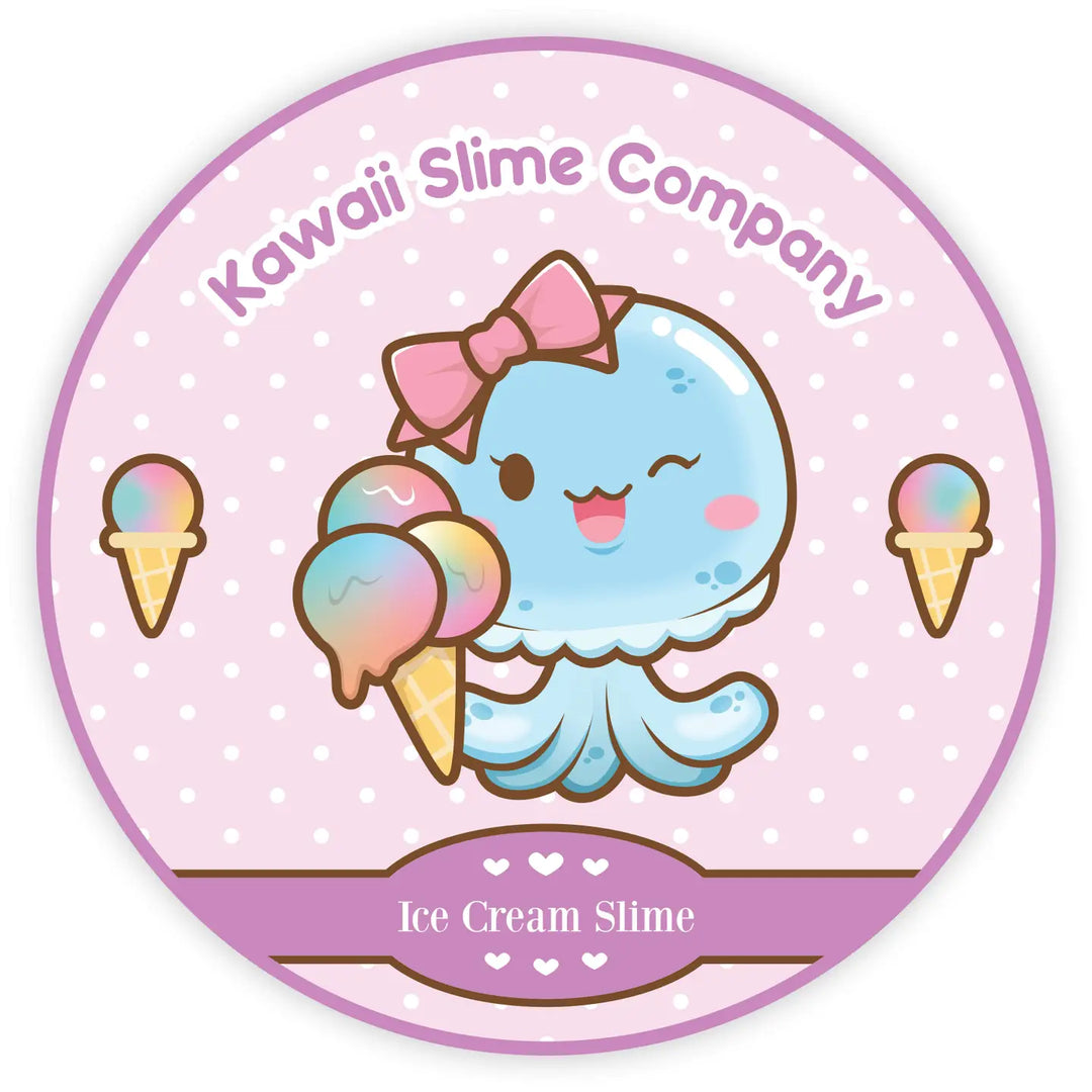 Kawaii Slime Company Unicorn Ice Cream Slime