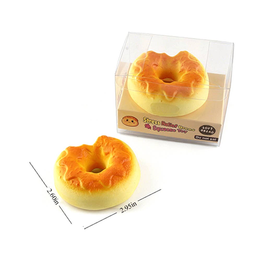Bagel Loaf Squeeze Squishy