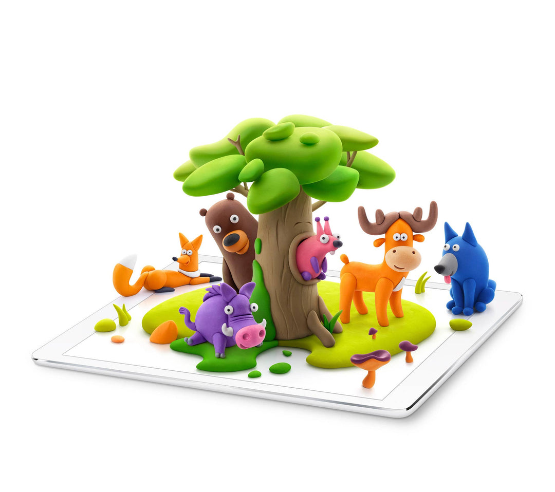 Fat Brain Toys Hey Clay - Forest Animals