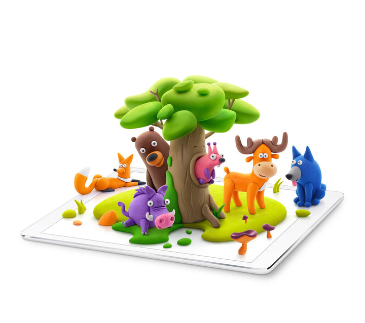 Fat Brain Toys Hey Clay - Forest Animals