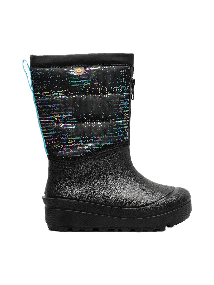 Bogs Snow Shell Zip Boots - Metallic Stripes