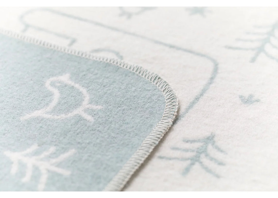 David Fussenegger Juwel Baby Blanket - Camping Green