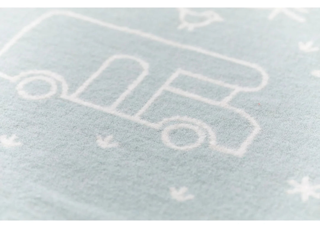 David Fussenegger Juwel Baby Blanket - Camping Green