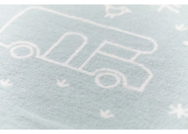 David Fussenegger Juwel Baby Blanket - Camping Green