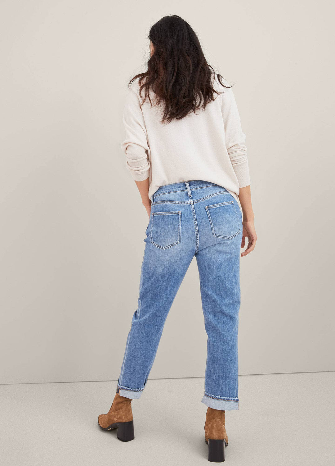 Hatch Collection The Heritage Boyfriend Maternity Jean