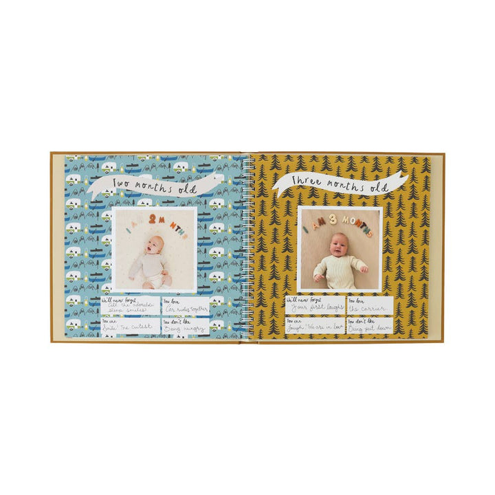 Lucy Darling Little Camper Baby Memory Book