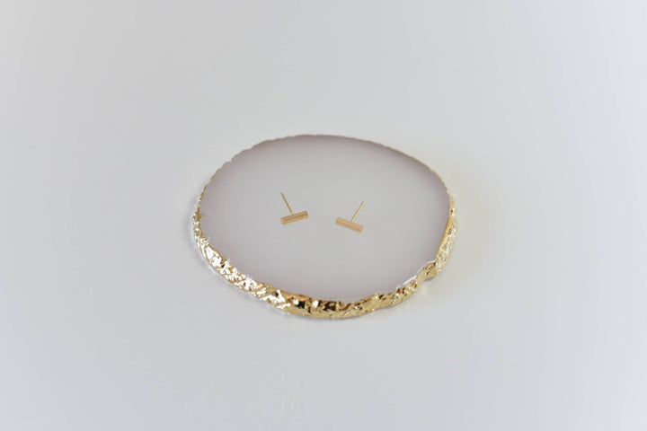 Bella Rey  Maisy 18k Gold Plated Stud Earrings