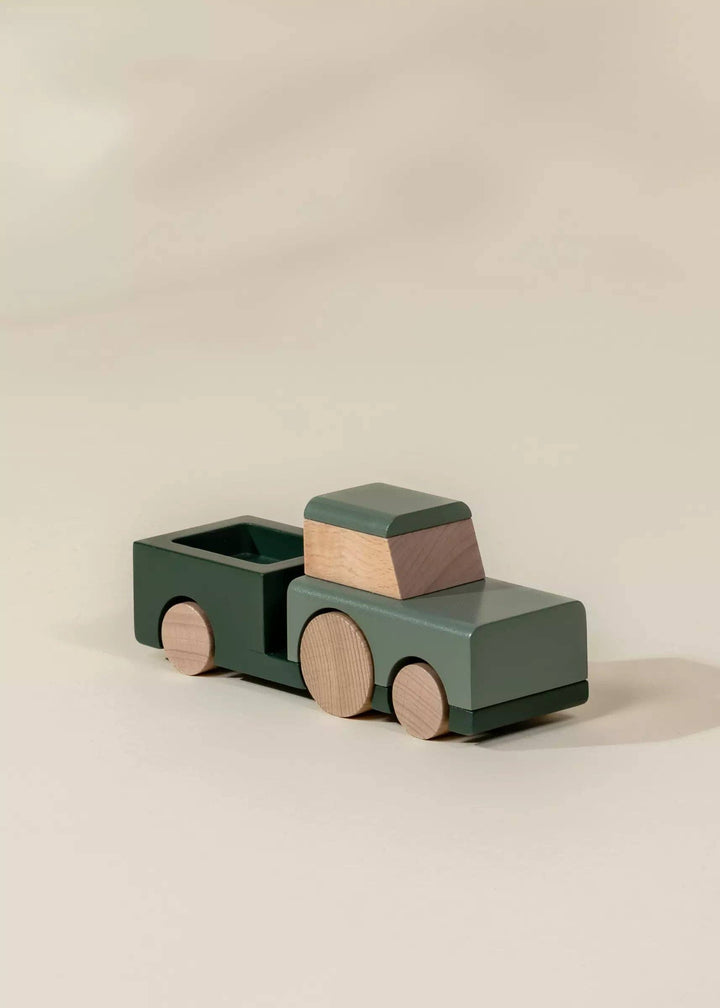 Coco Village Wooden Vehicle - Farm Tractor