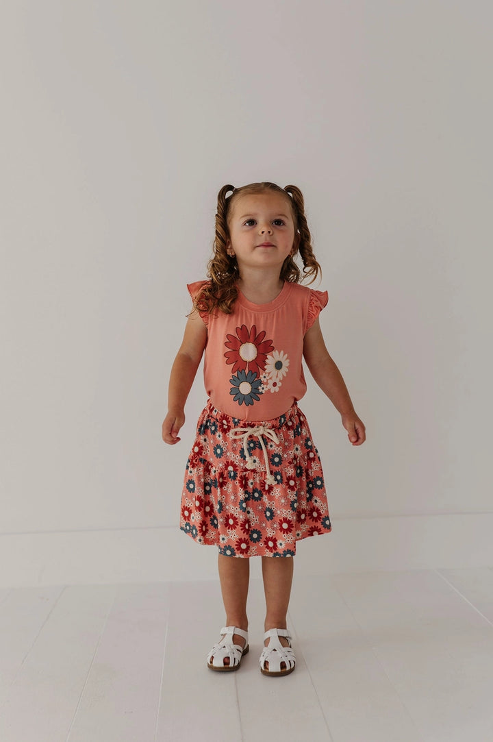 Babysprouts Girl's Sleeveless Top - Zoey Daisy