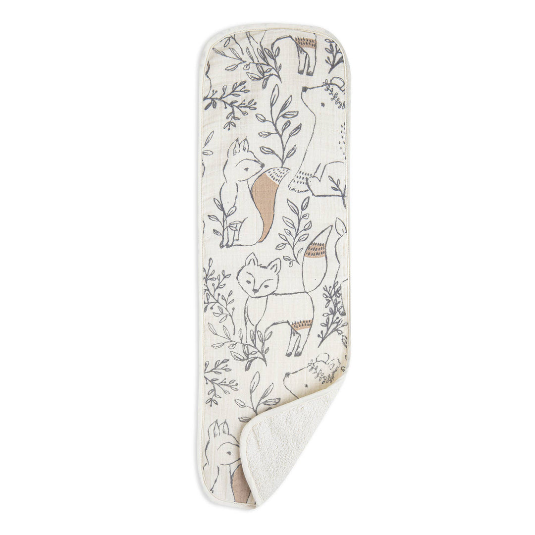 Crane Baby 3-Pc. Burp Cloths - Ezra Woodland