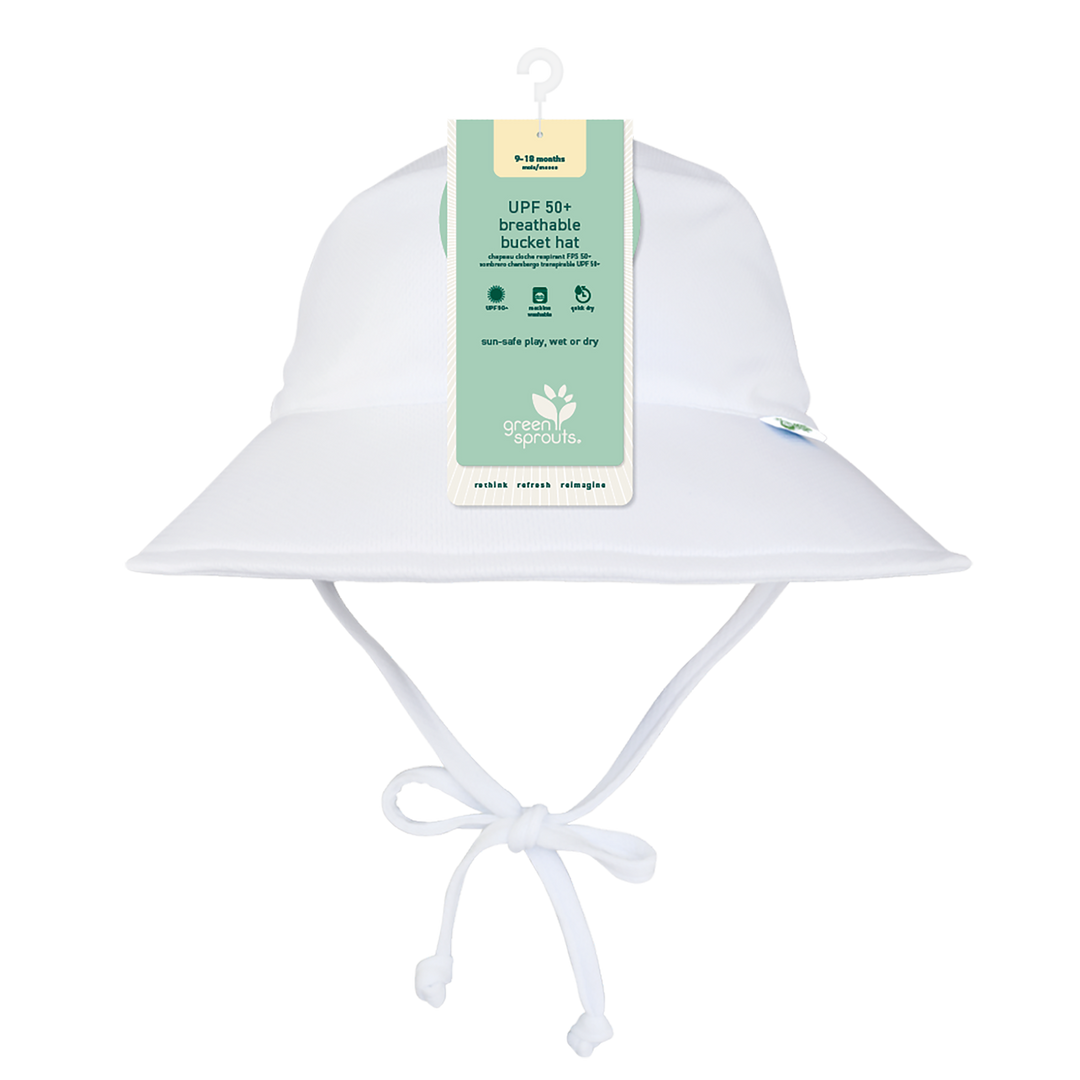 Green Sprouts Breathable Bucket Sun Protection Hat - Navy