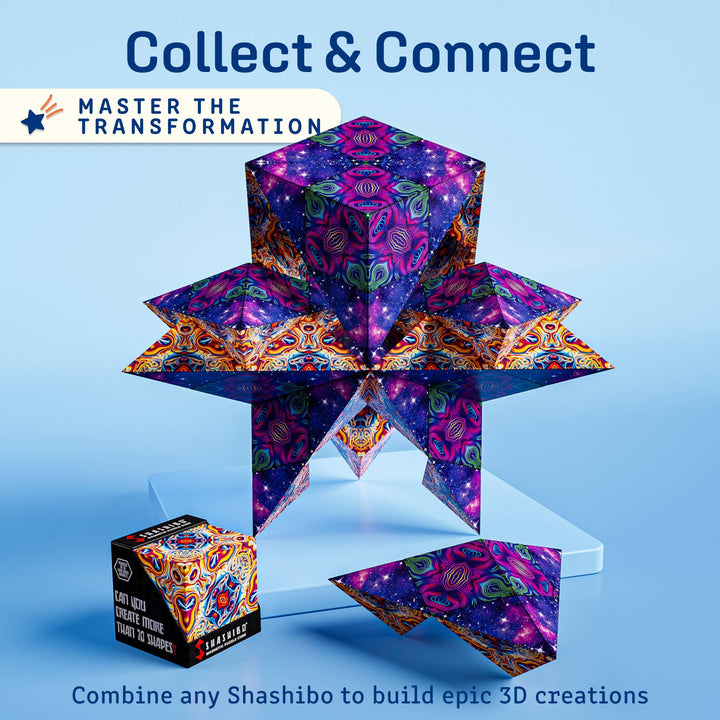 Shashibo Confetti Magnetic Puzzle Cube