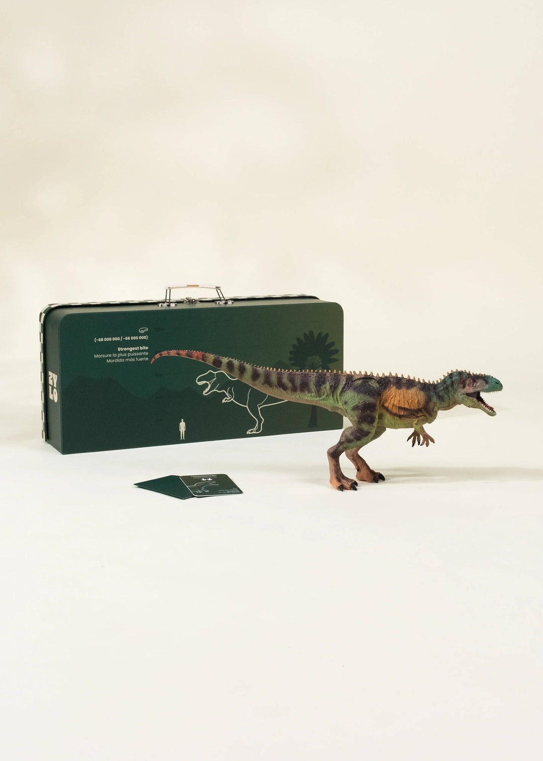 Coco Village Tyrannosaurus Rex Dinosaur In A Collectible Box