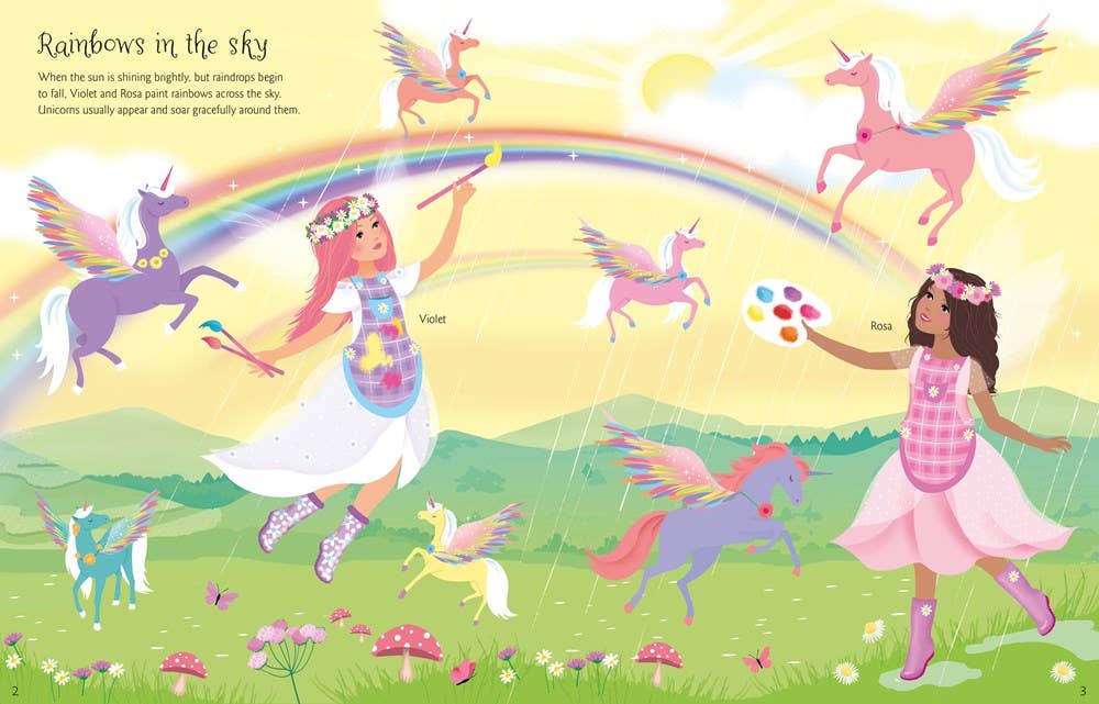 Usborne Sticker Dolly Dressing Unicorns