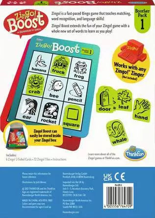 ThinkFun Zingo! Boost - Booster Pack 1
