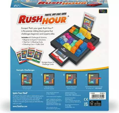 ThinkFun Rush Hour Traffic Jam Logic Game