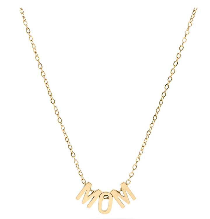 Bella Rey  18k Gold Plated Mom Necklace