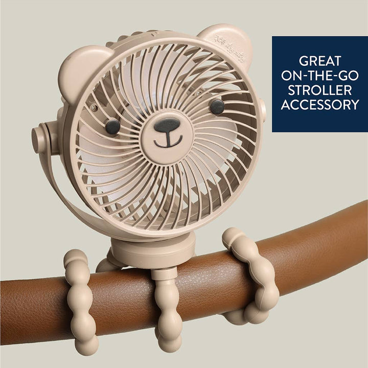 Itzy Ritzy Itzy Breeze 3-Speed Stroller Fan™ - Taupe