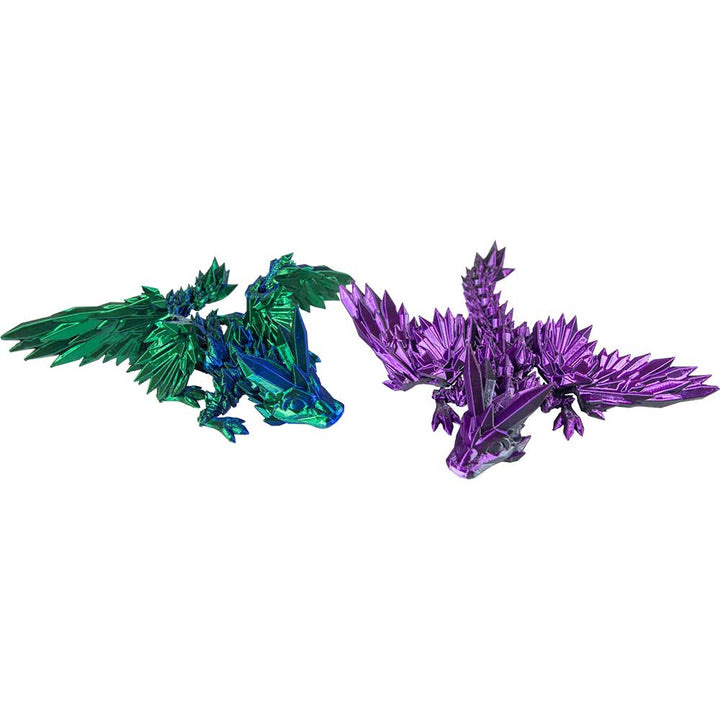 Kheops International Mini Crystal Winged Dragon - Assorted Colors