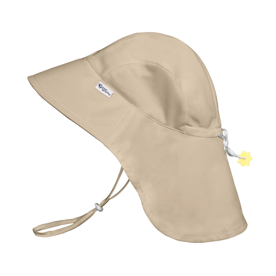 Green Sprouts Eco Adventure Sun Protection Hat Sand 9 18M