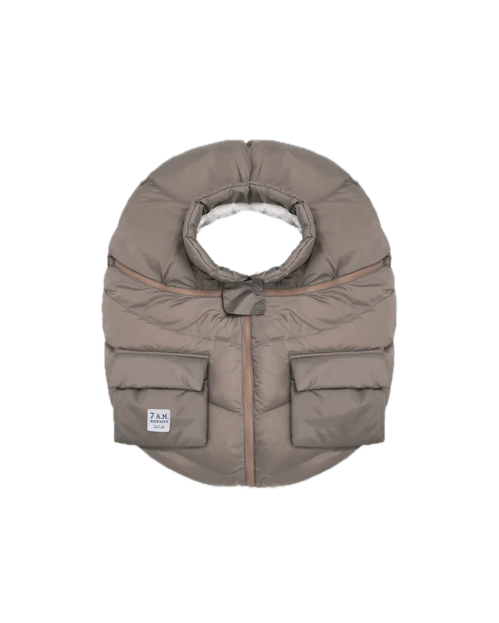 7AM Enfant Cocoon Car Seat Cover Oslo Cloud - Chestnut