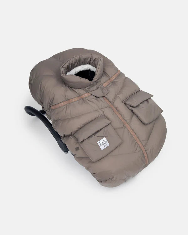7AM Enfant Oslo Cloud Cocoon Car Seat Cover - Chestnut