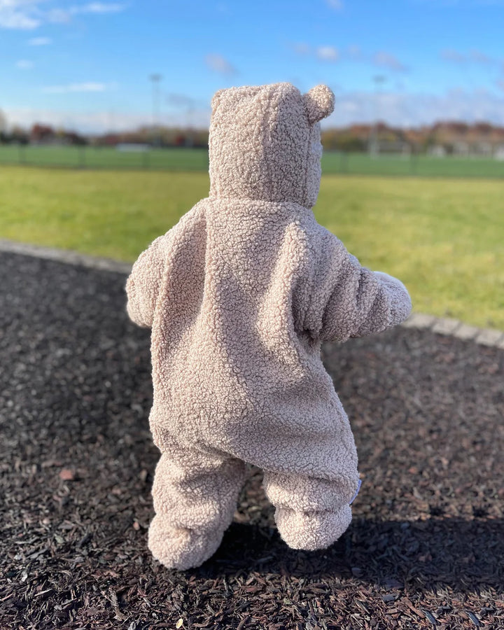 7AM Enfant Jumpsuit Teddy - Oatmeal