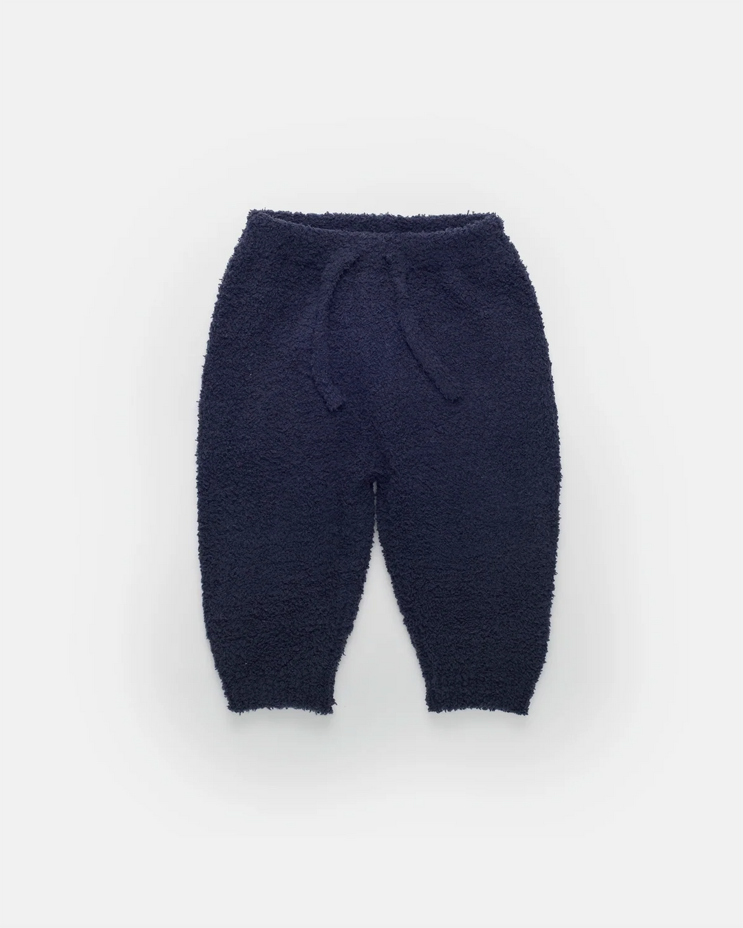 7AM Enfant Fuzzy Boxy Lounge Pants - Navy