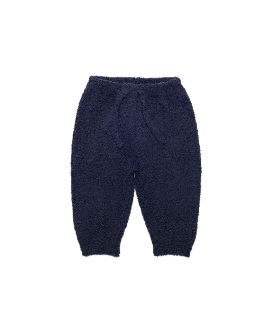 7AM Enfant Fuzzy Boxy Lounge Pants - Navy