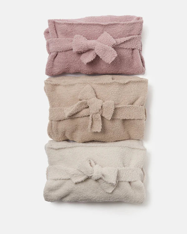 7AM Enfant Fuzzy Robe - Pecan